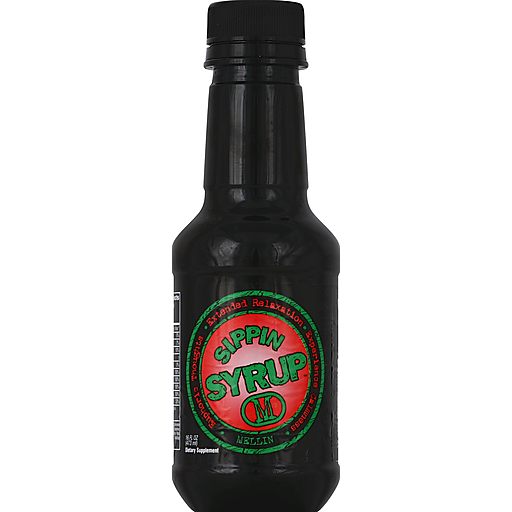 Sippin Syrup Relaxation Beverage, Mellin 16 Oz