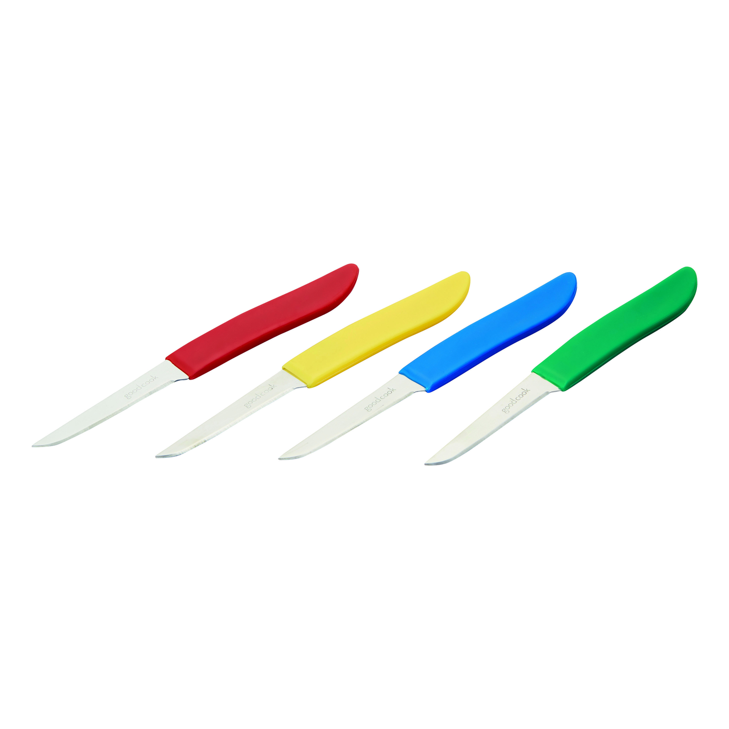 Photo of Good Cook Colored Handle Paring Knife Set (4-Piece)