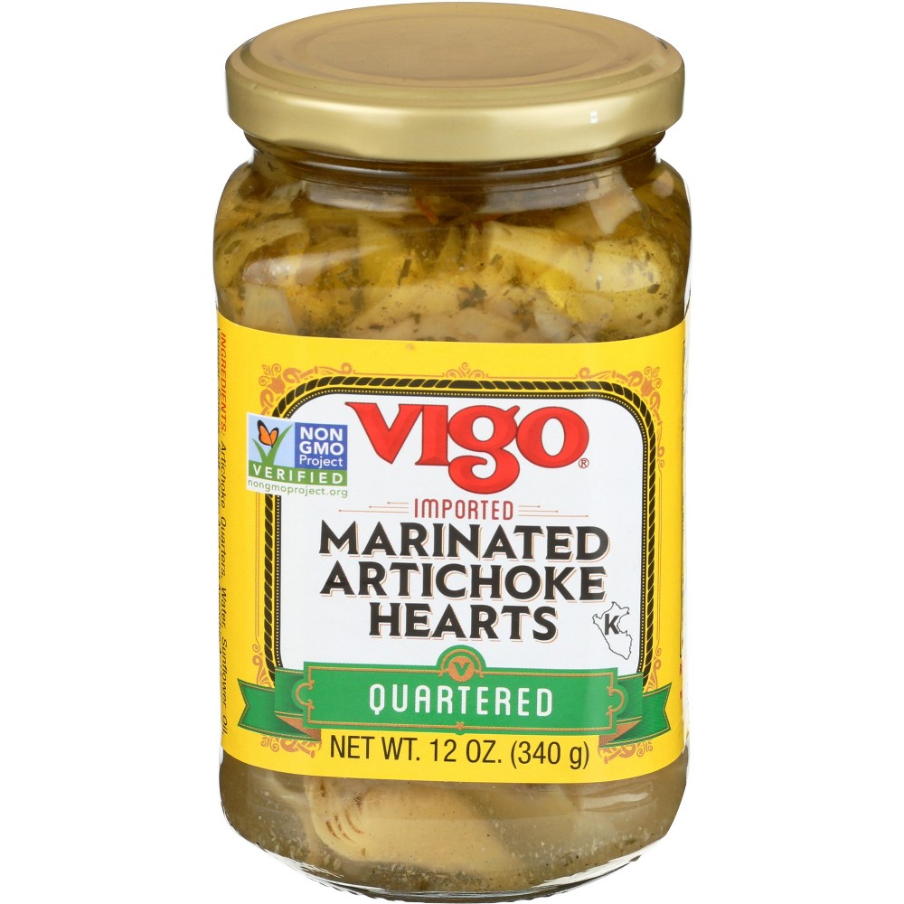 Photo of Vigo Marinated Artichoke Hearts Quartered 12 Oz