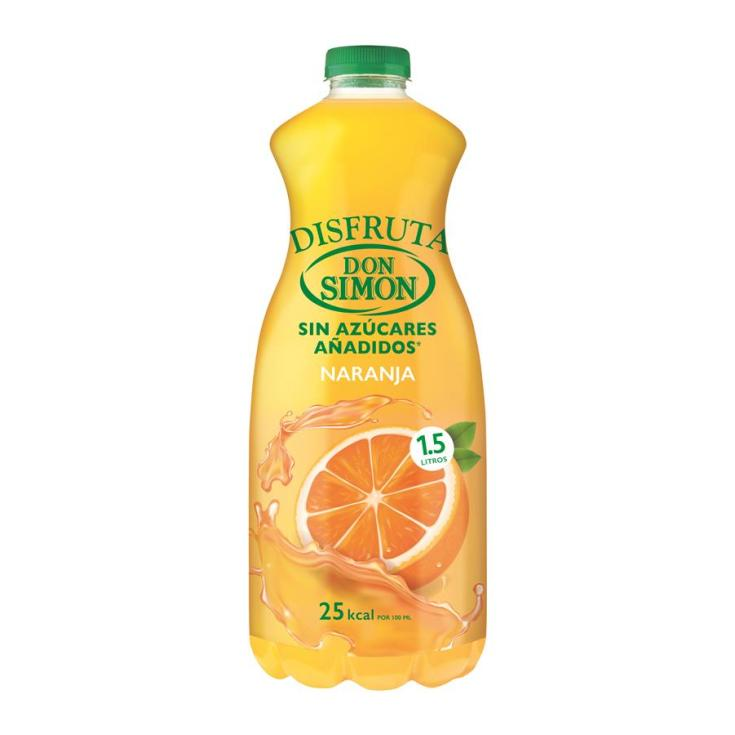 DISFRUTA D.SIMON NARANJA S/A 1,5L