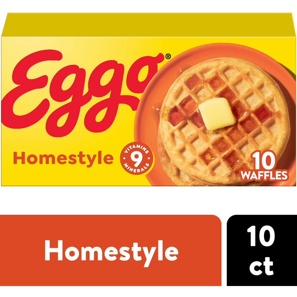Photo of Eggo Kellogg’s Homestyle Original Frozen Waffles