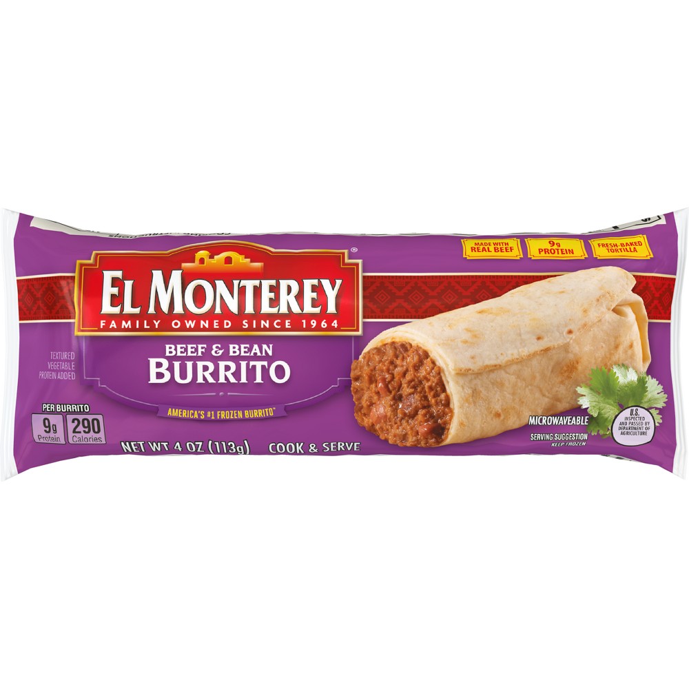 Beef & Bean Burrito, Beef & Bean