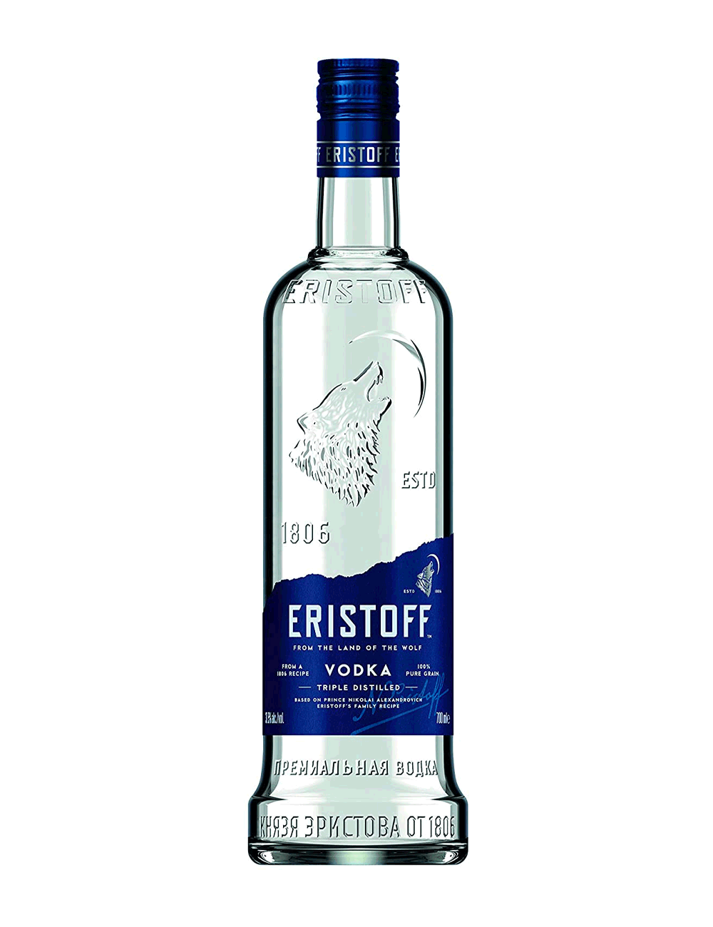 VODKA ERISTOFF 1 L.