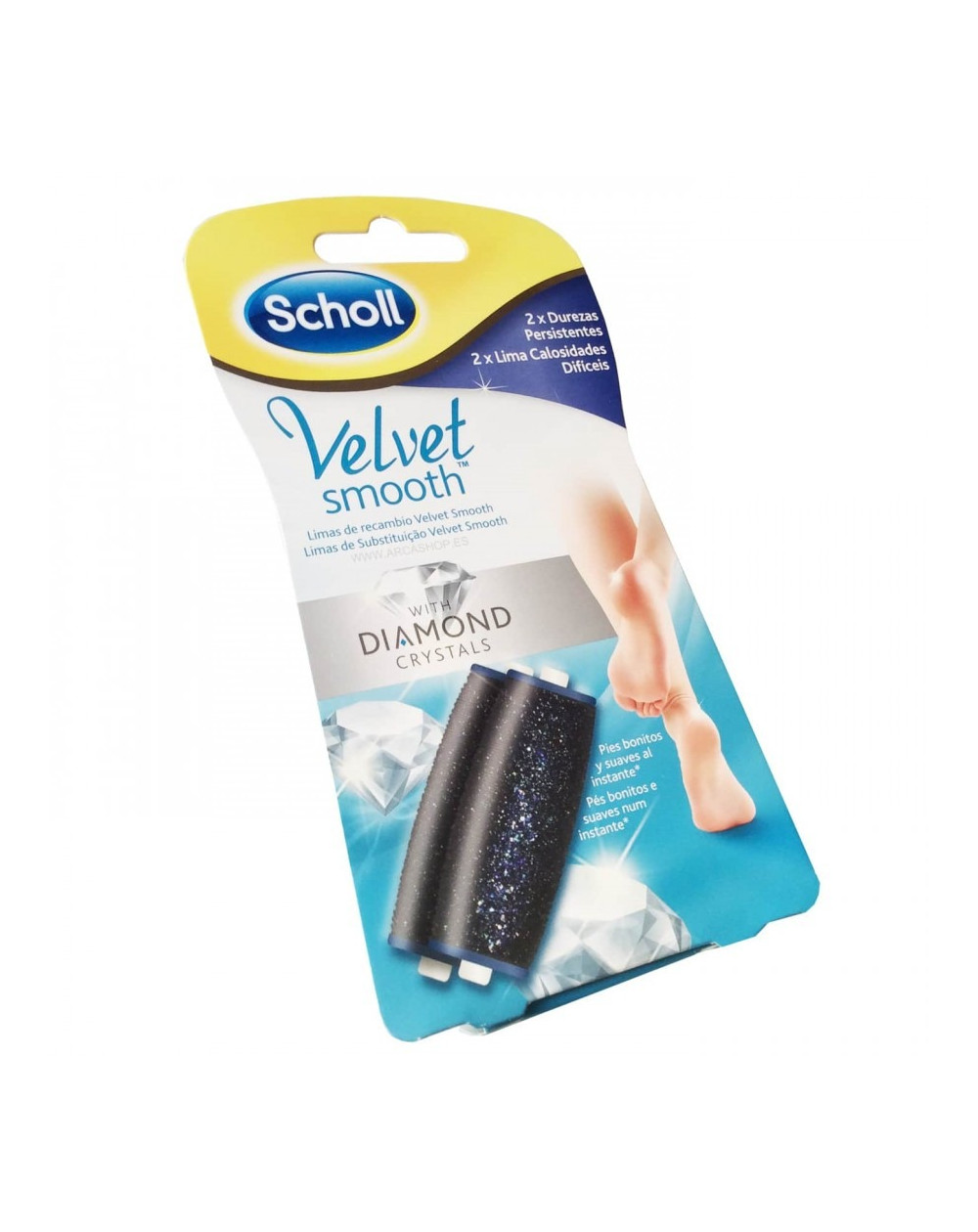 SCHOLL VELVET SMOOTH RECANVI DIAMOND D.PERS. 2U