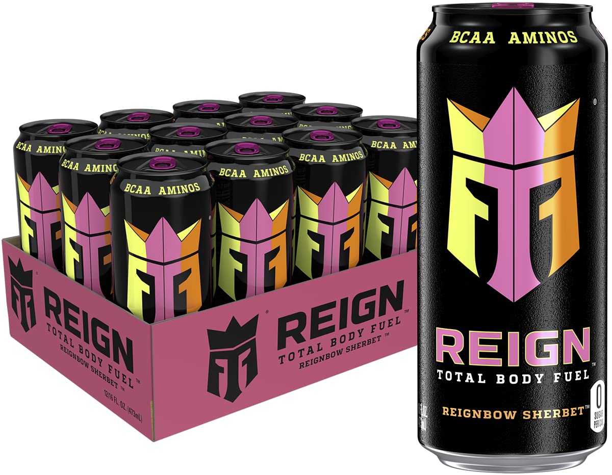 Reign Drink Energy Reignbow Sherbet Fitness & Performance Can