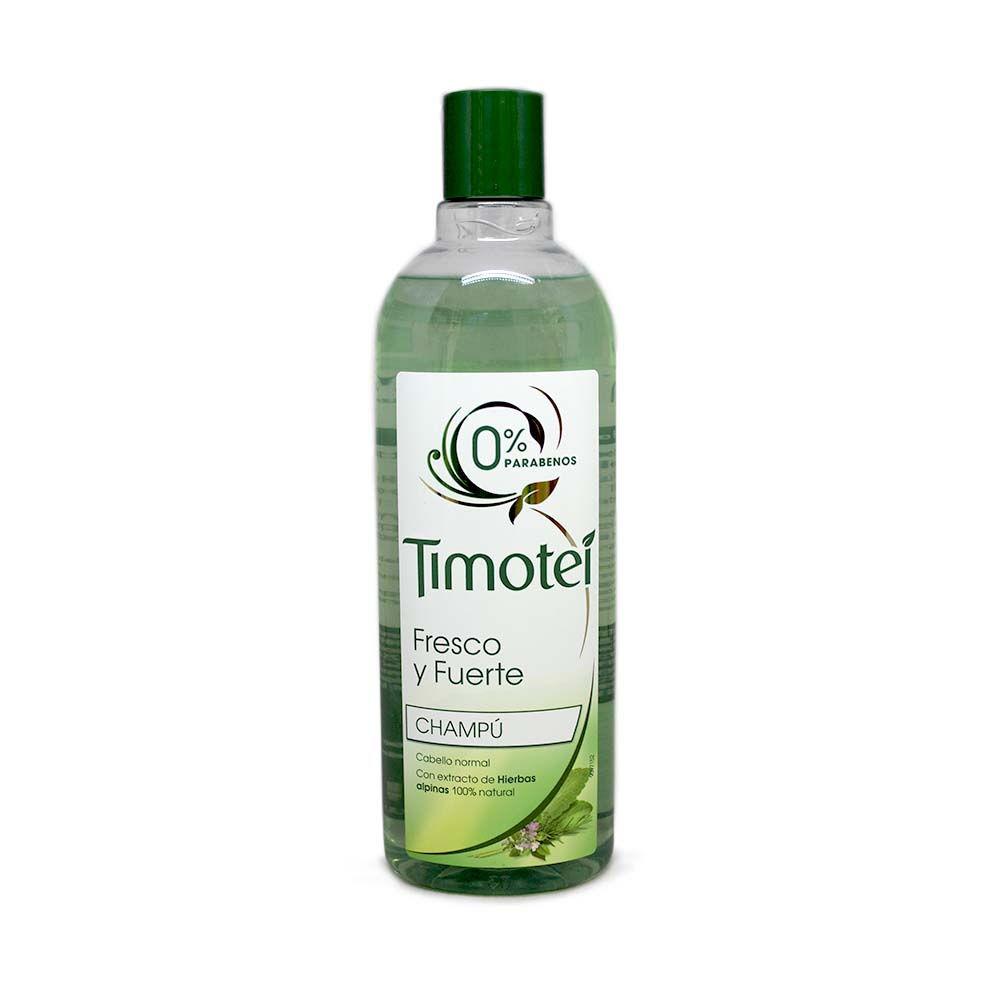 CHAMPU TIMOTEI FRESCO Y FUERTE 400 ML.