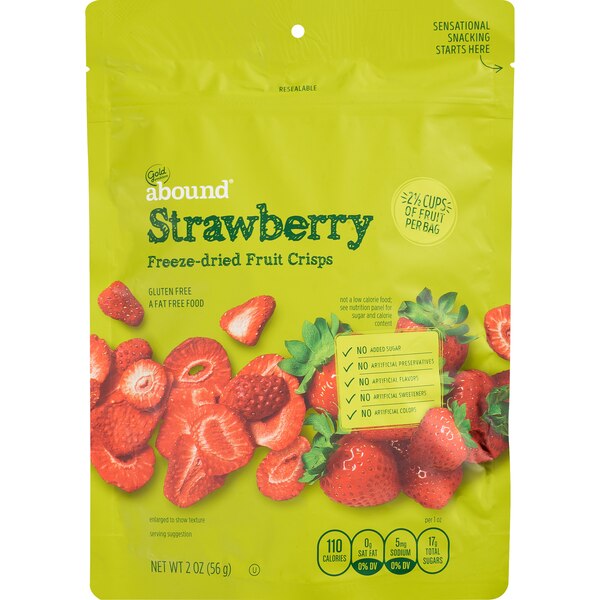 Strawberry Freeze Dried Fruit Crisps