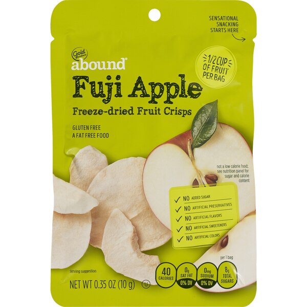 Fuji Apple Freeze-Dried Fruit Crisps
