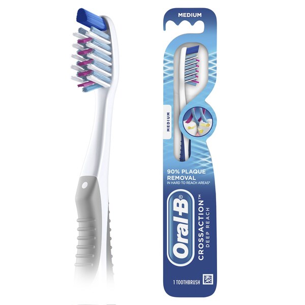 Photo of Oral-B Toothbrush, Deep Reach, Medium