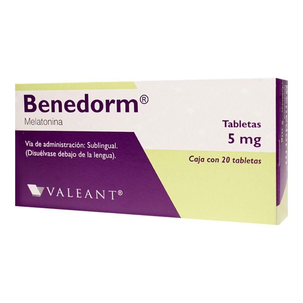 Photo of Benedorm 5 Mg 20 Tabletas