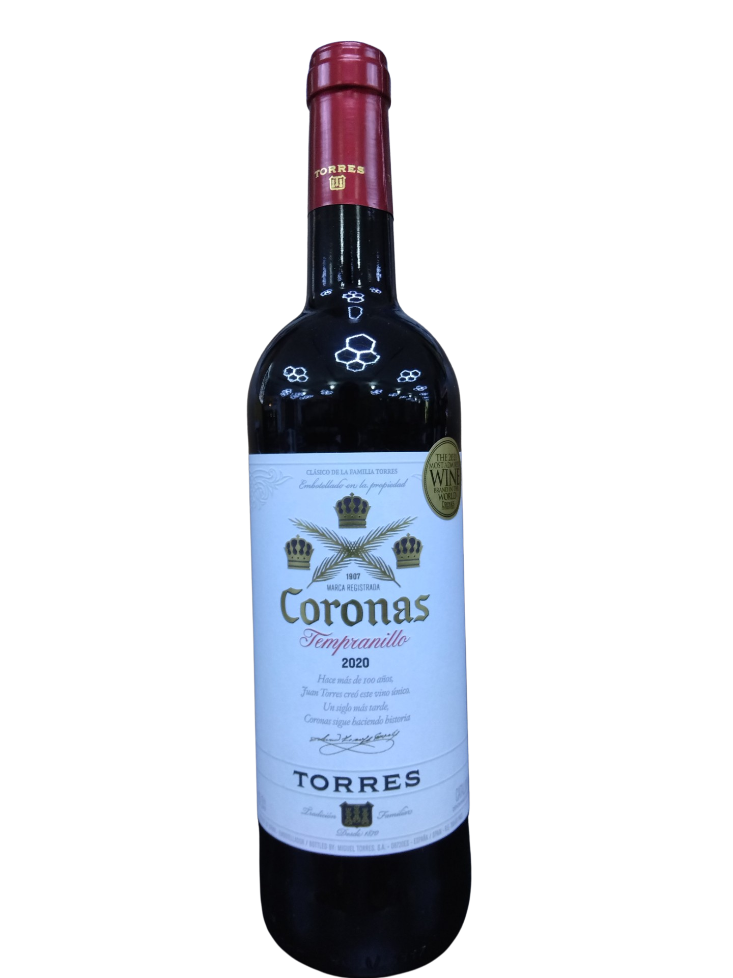 VINO CORONAS TORRES TINTO D.O.CAT.75 CL