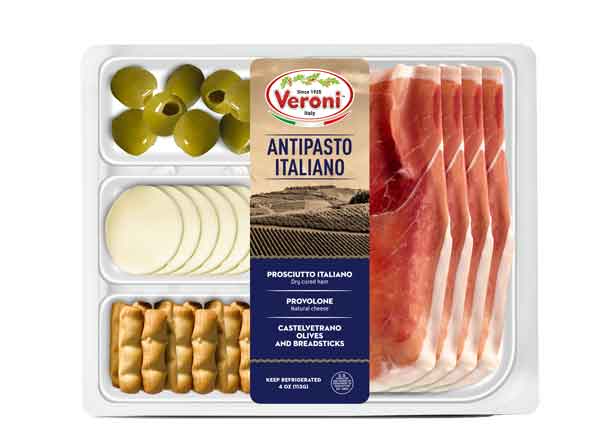 Antipasto Italiano Prosciutto Italiano Provolone Olives and Breadsticks