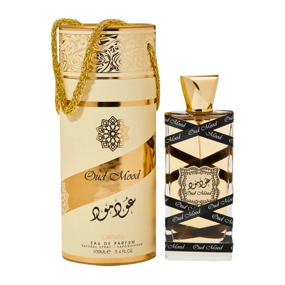 Lattafa Perfumes Oud Mood For Unisex Eau De Parfum Spray, 3.4 Ounce
