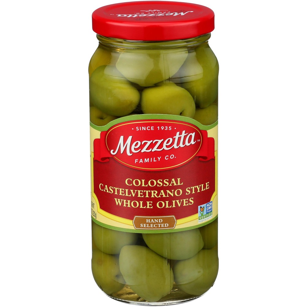 Hand Selected Colossal Castelvetrano Style Whole Olives