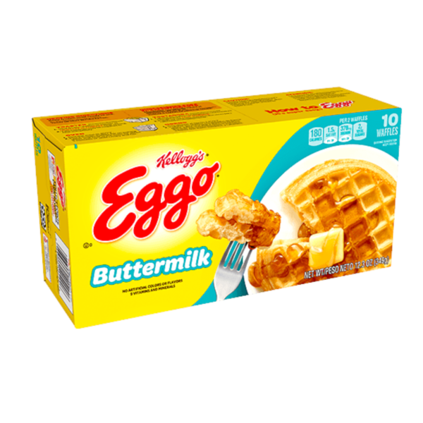 Photo of Kellogg's Eggo Buttermilk Waffles 12.3oz