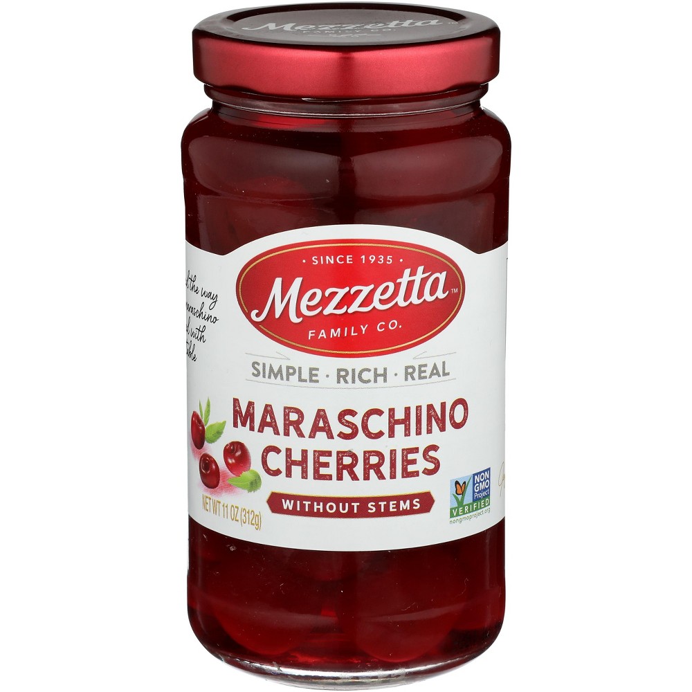 Photo of Mezzetta Cherries Maraschino Without Stems - Pack Of 6 - 11 Oz