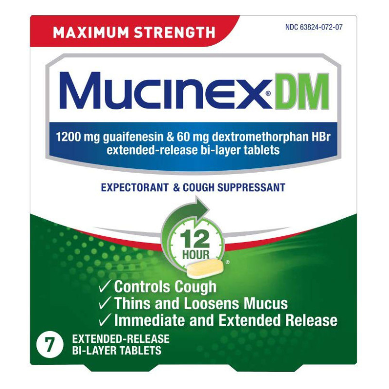 Mucinex - Tablets Dm Max Str - 7 Ct