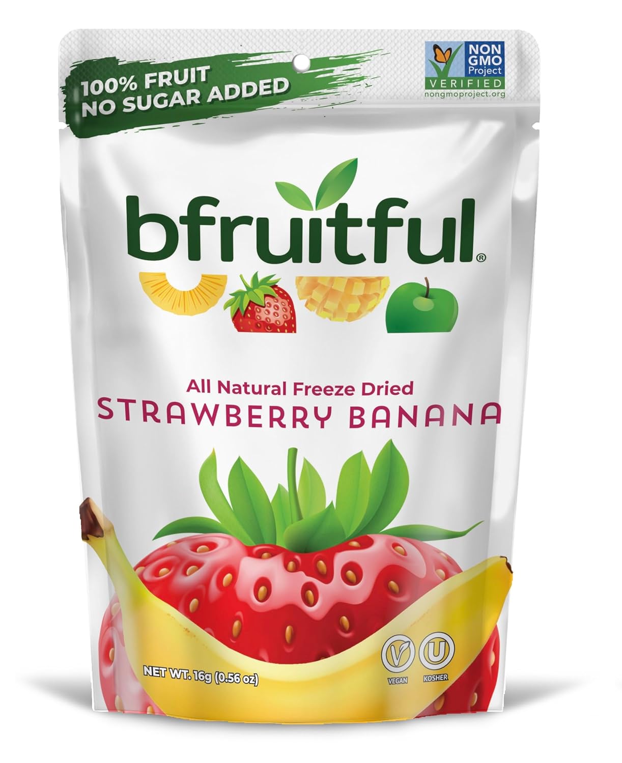 All Natural Freeze Dried Strawberry Banana