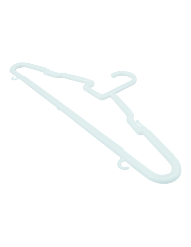 PERCHAS PLASTICO BLANCAS 42 CM P-3
