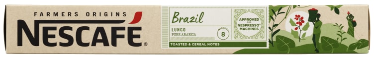CAFE CAPS.NESCAFE BRAZIL INT.8 10UN