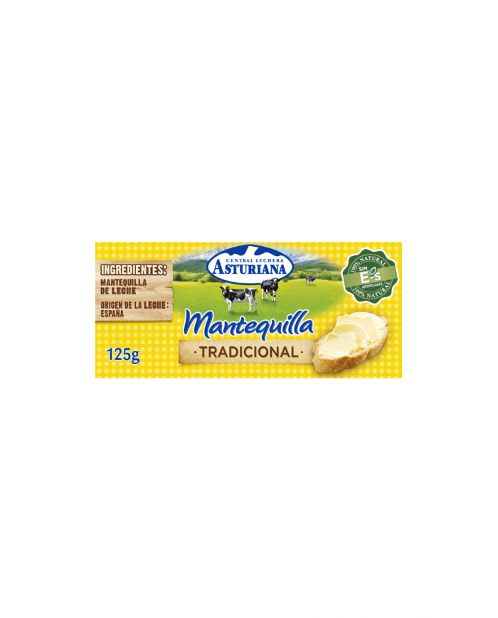MANTEQUILLA ASTURIANA BARQUETA 250 GR