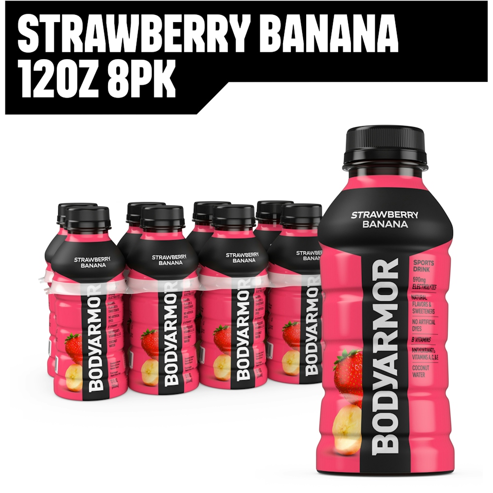 Photo of BodyArmor Strawberry Banana Sports Drink - 8pk/12 Fl Oz Bottles