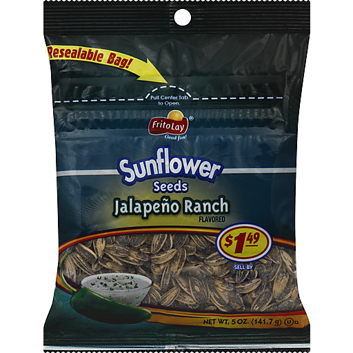 Jalapeno Ranch Sunflower Seeds, Jalapeno Ranch