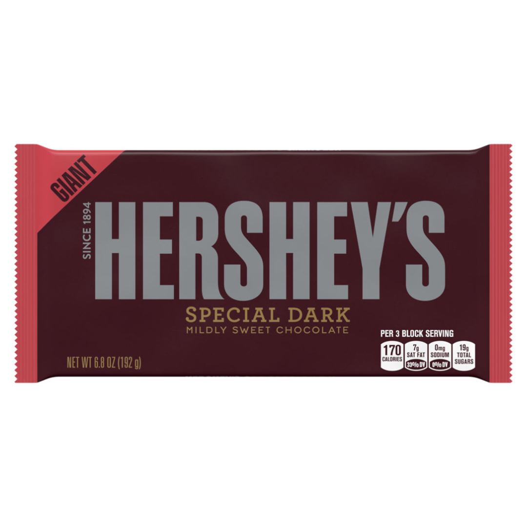 Photo of Hershey's Special Dark Mildly Sweet Chocolate Giant Candy Bar