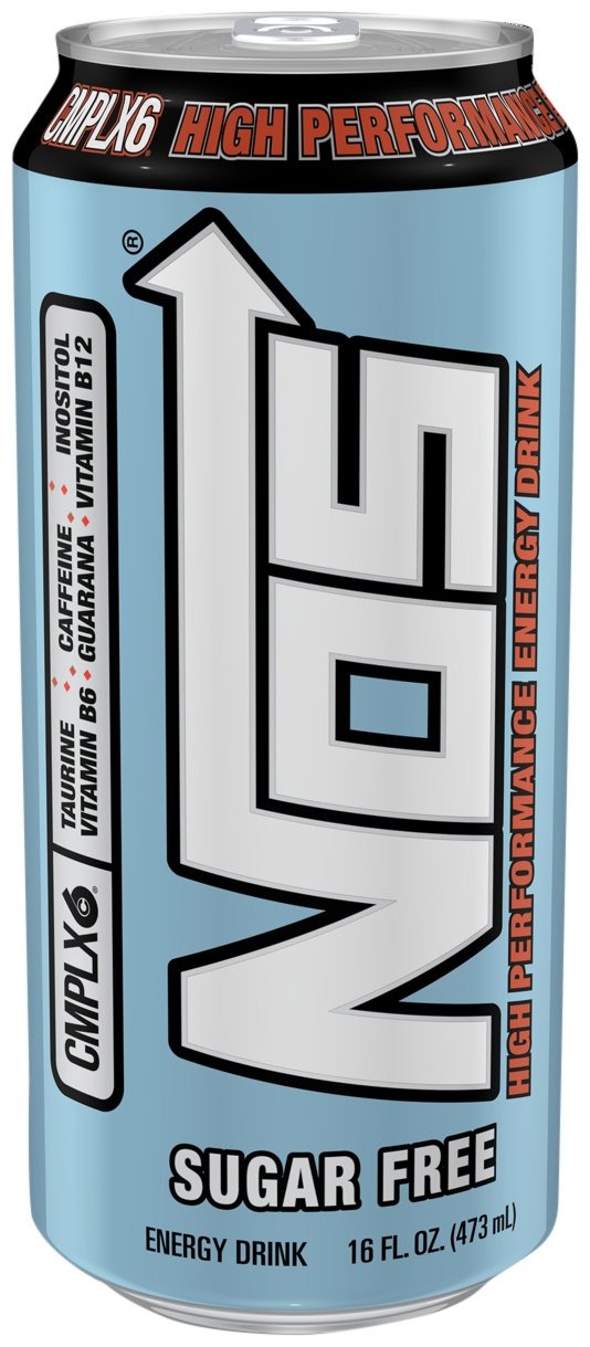 Photo of NOS High Performance Sugar Free Energy Drink - 16 Fl Oz Can
