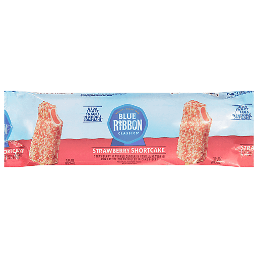 Photo of Blue Ribbon Classics Strawberry Shortcake Bar 3 Fl. Oz. Wrapper