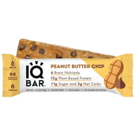 IQBar Iq Protein Peanut Butter Chip 1.6 Oz