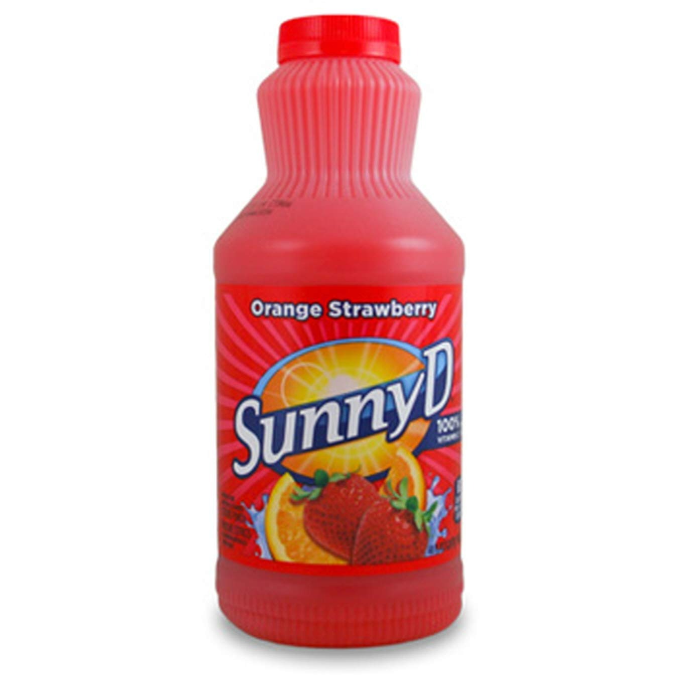 Photo of SunnyD Orange Strawberry Juice Drink, 24 Count, 11.3 Fl Oz Bottles