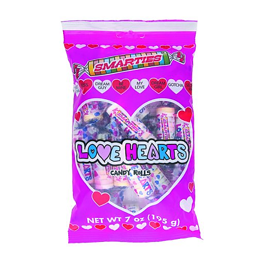 Love Hearts Candy Rolls