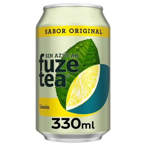 FUZE TEA LIMON S/AZ LATA 33 CL
