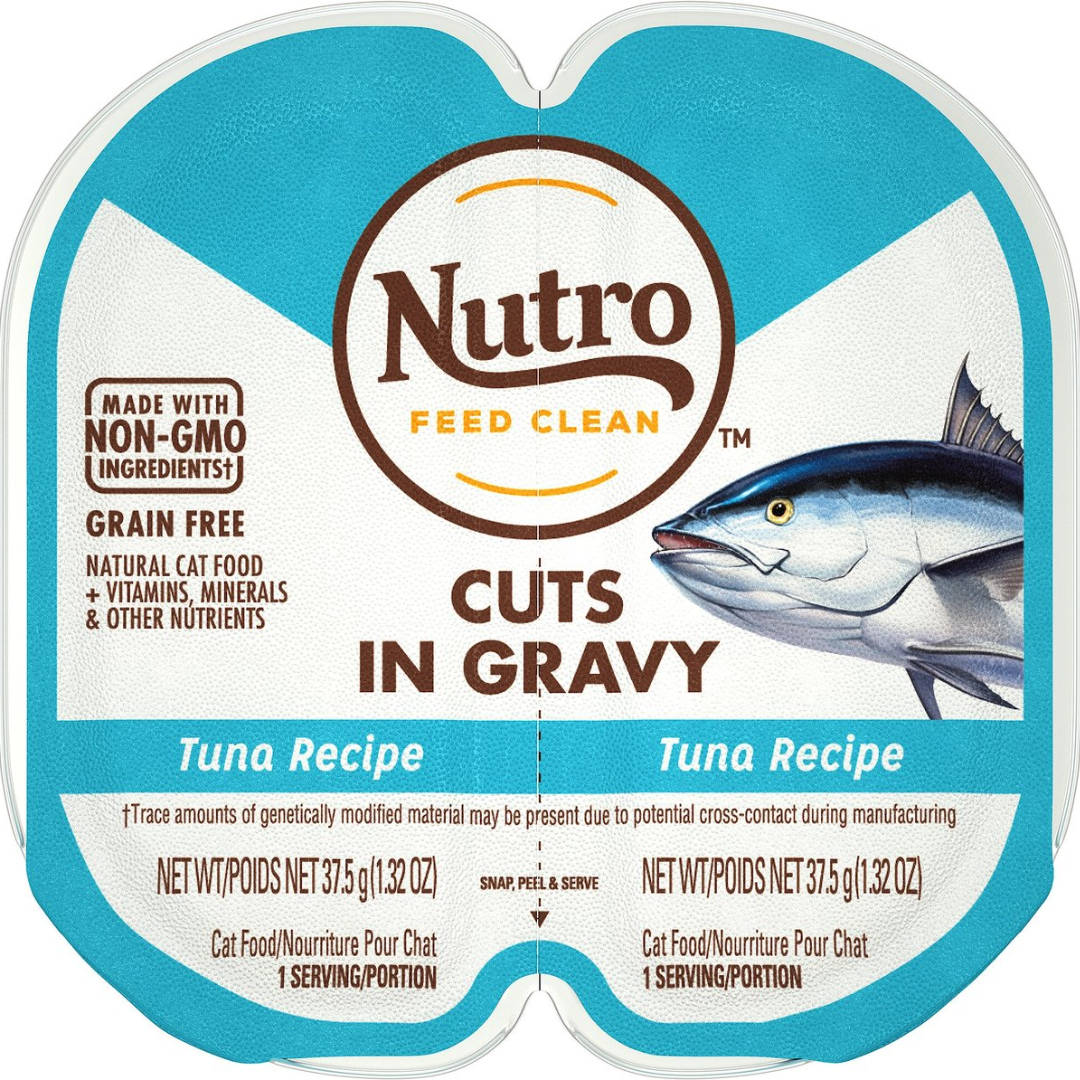 Nutro Perfect Portions 2.65 Oz. Tuna Cuts In Gravy Adult Wet Cat Food