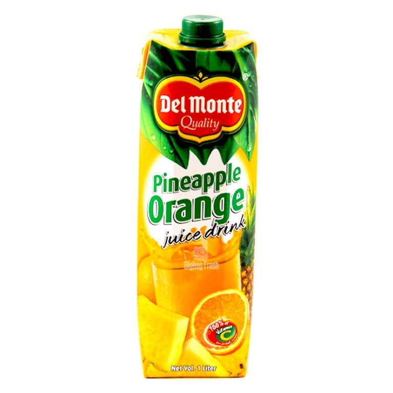 Del Monte, Pineapple Juice Drink, Orange, Orange