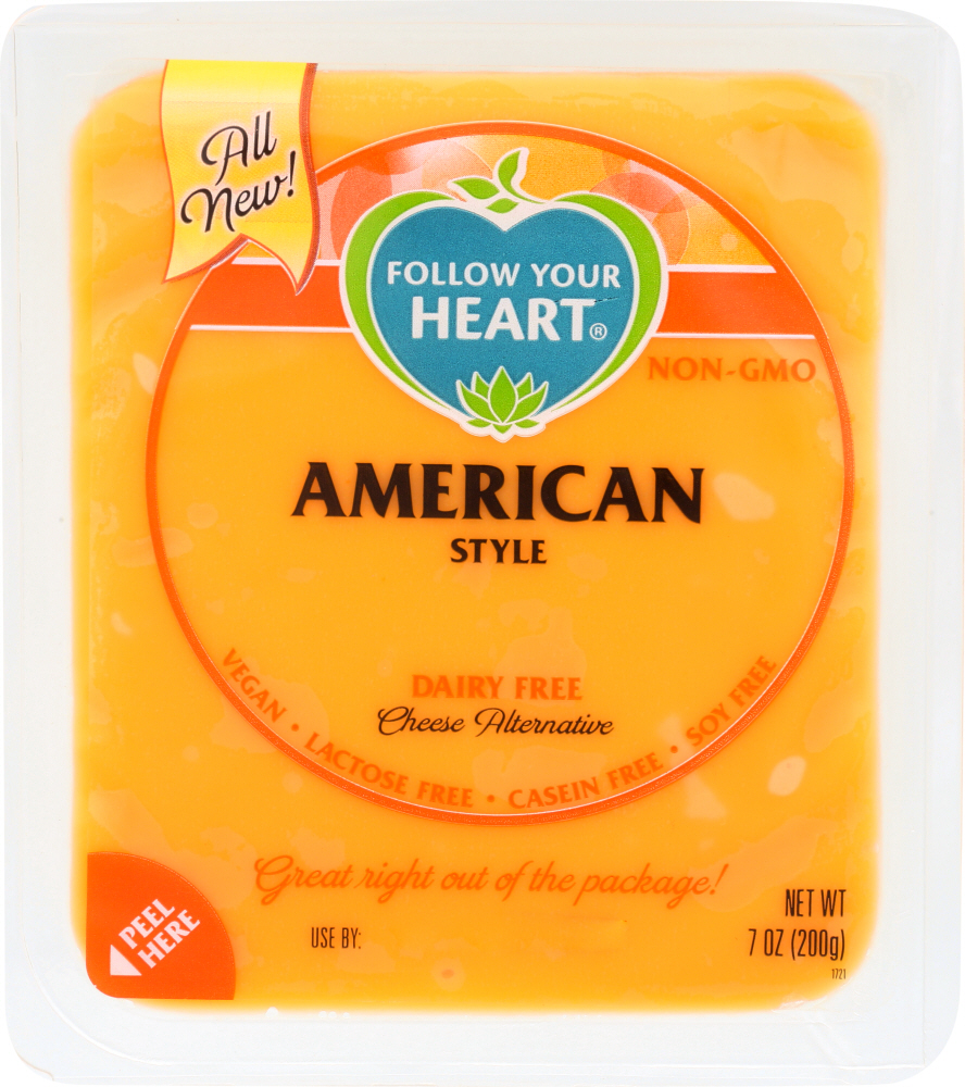 Follow Your Heart, American Style Cheese Alternative