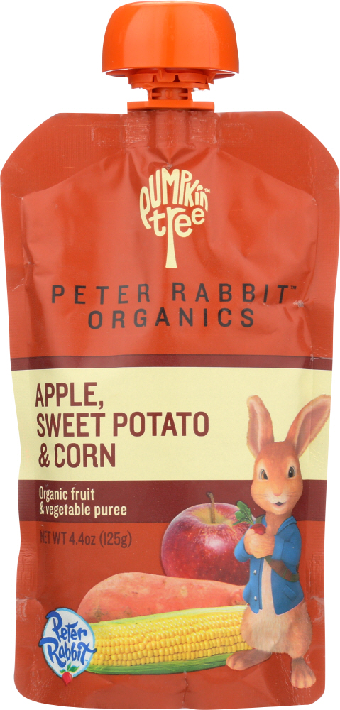 Apple, Sweet Potato & Corn Organic Fruit & Vegetable Puree, Apple, Sweet Potato & Corn