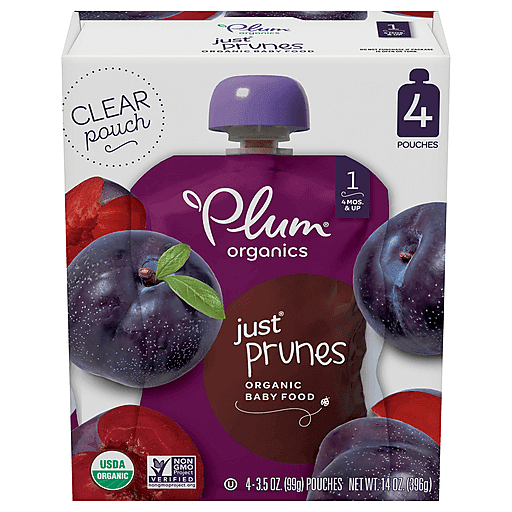 Plum Just Fruit Baby Food Prune