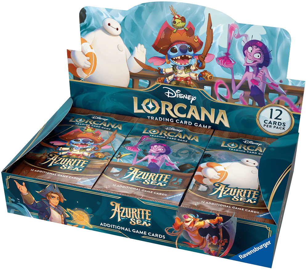 Ravensburger Disney Lorcana TCG: Azurite Sea Booster Box