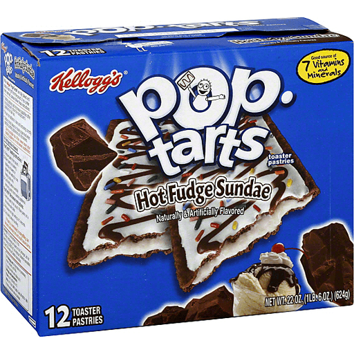 Hot Fudge Sundae Flavored Toaster Pastries, Hot Fudge Sundae