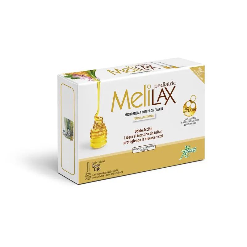 MELILAX PEDIÀTRIC MIRCROENEMES 6 U ABOCA