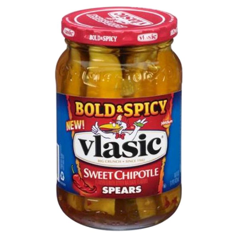 Vlasic, Bold & Spicy Sweet Chipotle Spears, Medium, Medium