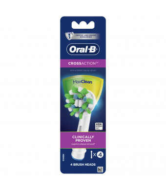 Oral-B Brush Heads - Cross Action - 4 Heads