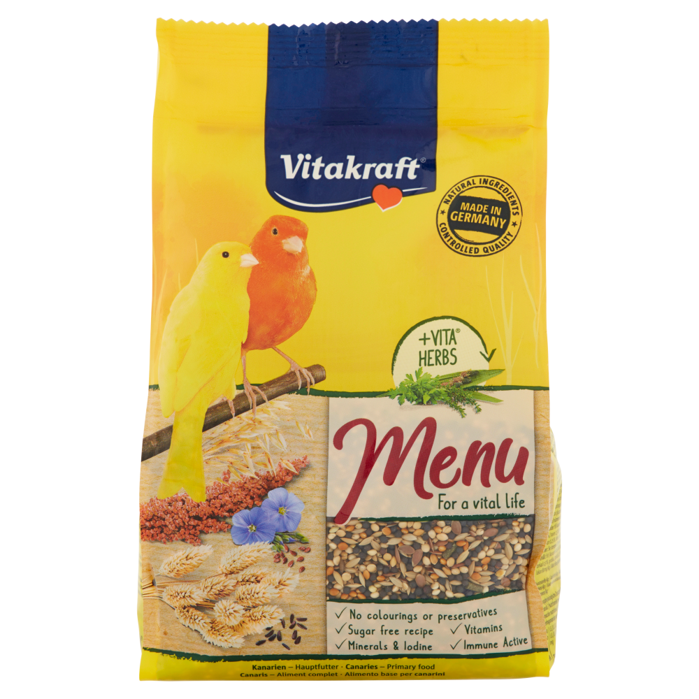 ALIMENTO CANARIOS VITAKRAFT 500 GR