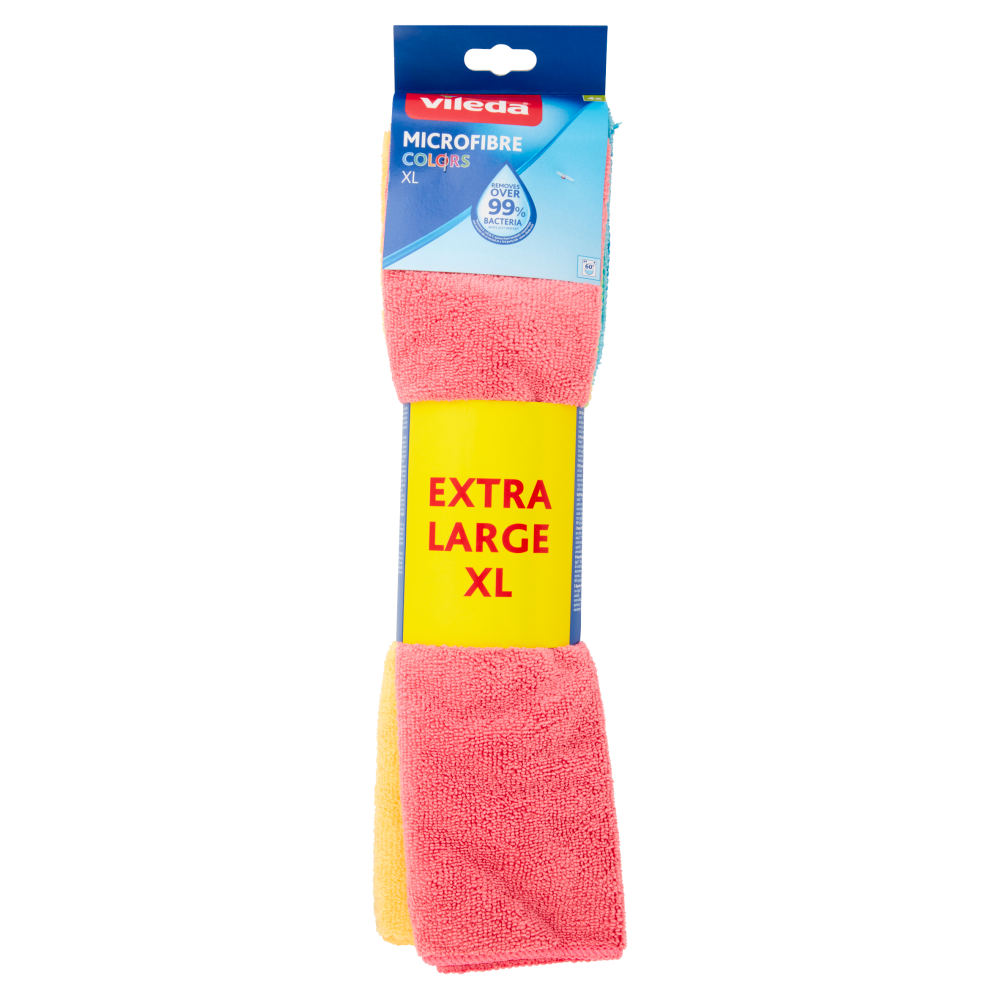 BAYETA MICROFIBRAS VILEDA COLORS 4U36X34