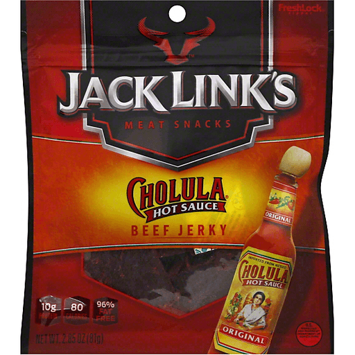 Jack Link'S, Meat Snacks, Beef Jerky, Cholula Hot Sauce, Cholula Hot Sauce