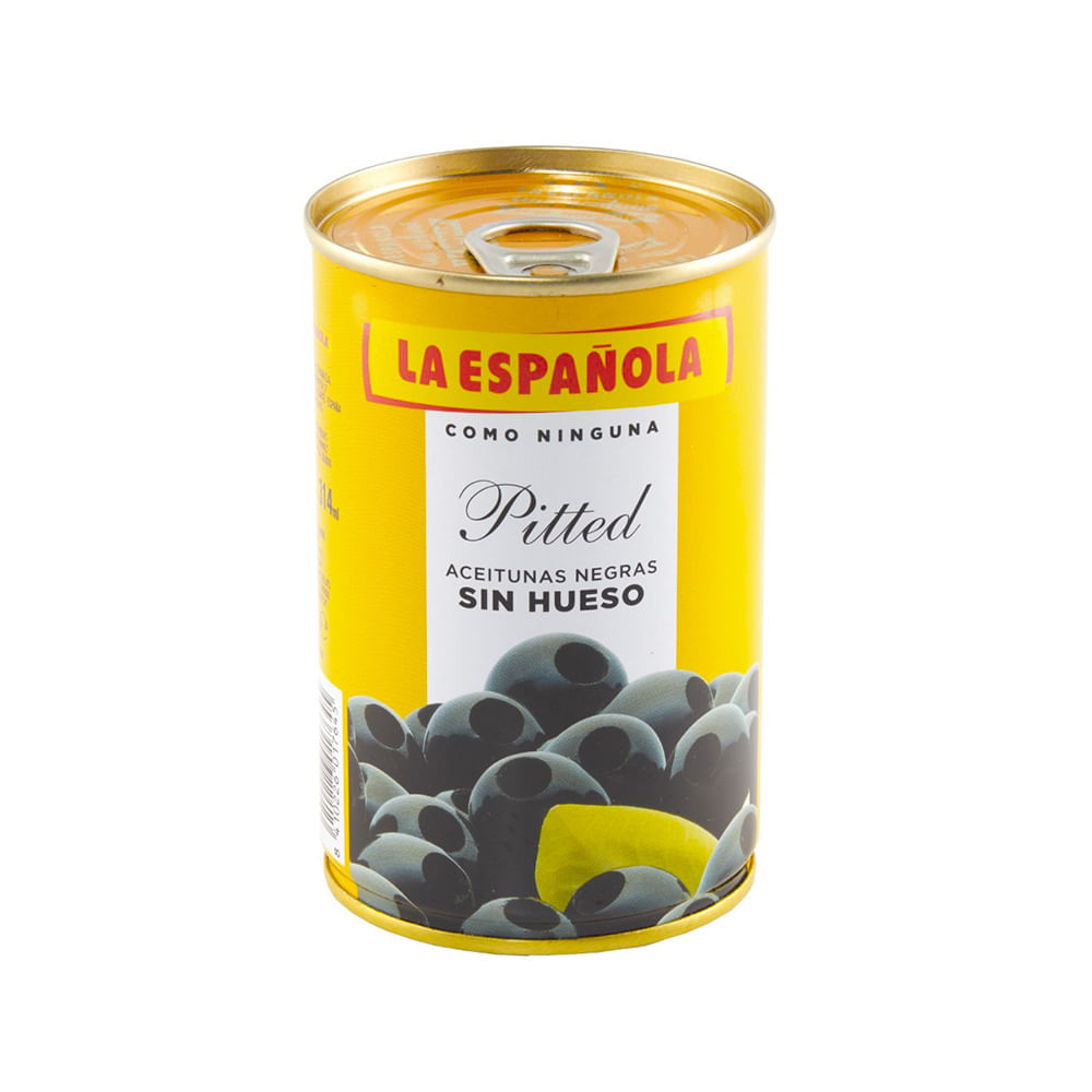ACEITUNAS NEGRAS ESPAÂ¥OLA S/H 350 GR