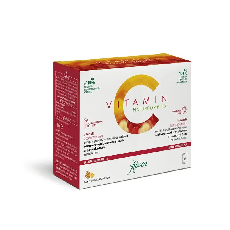 VITAMIN C NATURCOMPLEX 20 SOBRES ABOCA