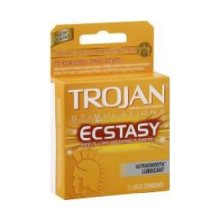 Trojan Condoms, Premium Latex, Ultra Smooth Lubricant, Stimulations